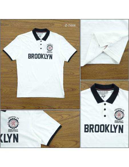 Kaos Kerah Cowok Lengan Pendek Cressida