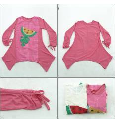 Kaos Cewek Bermotif Lengan Panjang Joie Teen