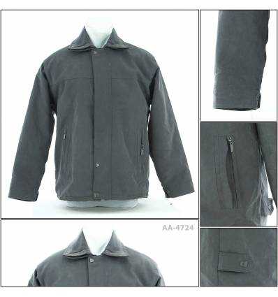 Jaket Cotton Cowok Abu-Abu WEIWANG Size XL
