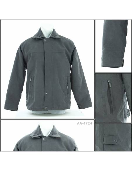 Jaket Cotton Cowok Abu-Abu WEIWANG Size XL