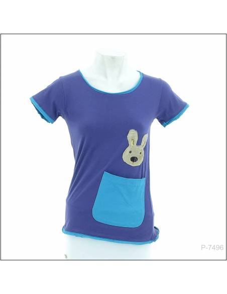 Kaos Cewek Bergambar Lengan Pendek Allz