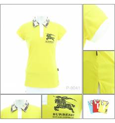 Kaos Berkerah Cewek Lengan Pendek Mrs .Chocolate