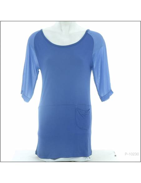 Kaos Cewek Polos Lengan 3/4 Lumeire