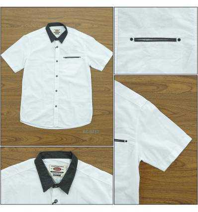 Kemeja Cowok Lengan Pendek Gabrielle