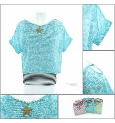 Atasan Cewek Bermodel Lengan Pendek Kukky Top