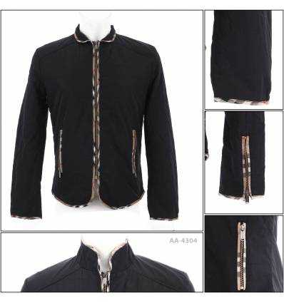 Jaket Parasit Hitam Cowok BURBERRY M,L,XL,2L,3L