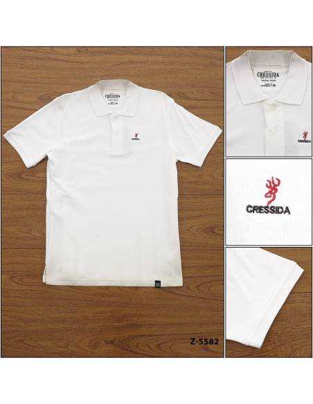 Kaos Kerah Cowok Lengan Pendek Cressida