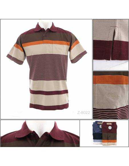 Kaos Kerah Cowok Lengan Pendek Calcio