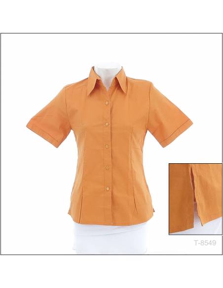 Atasan Cewek Berkerah Polos Lengan Pendek Hofu