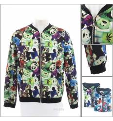 Jaket Cewek Bergambar Lengan Panjang KUKKY TOP
