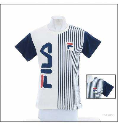 Kaos Cewek Oblong Fila Lengan Pendek Popsy