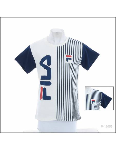 Kaos Cewek Oblong Fila Lengan Pendek Popsy