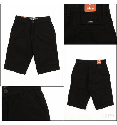 Celana Pendek Katun Cowok Hitam Cardinal 28-32