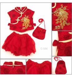 Setelan 2 in 1 Cibao Anak Cewek Miauwli 0