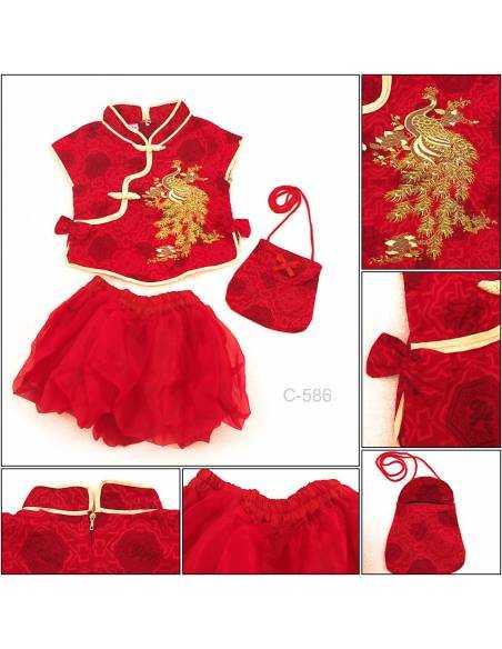 Setelan 2 in 1 Cibao Anak Cewek Miauwli 0