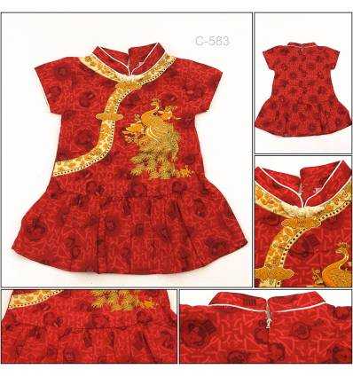 Sackdress Balon Anak Cewek Cibao Lengan Pendek Miauwli