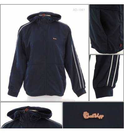 Jaket Parasit Cewek Biru Tua Red Up