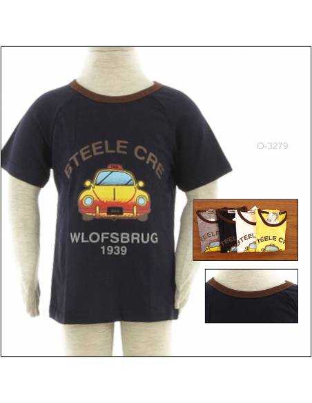 Kaos Oblong Anak Cowok Lengan Pendek Yikamai s-xl