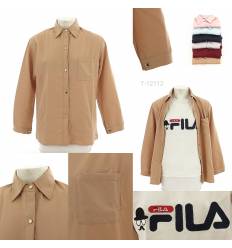 Kemeja Cewek + Daleman Lengan Panjang Mikka