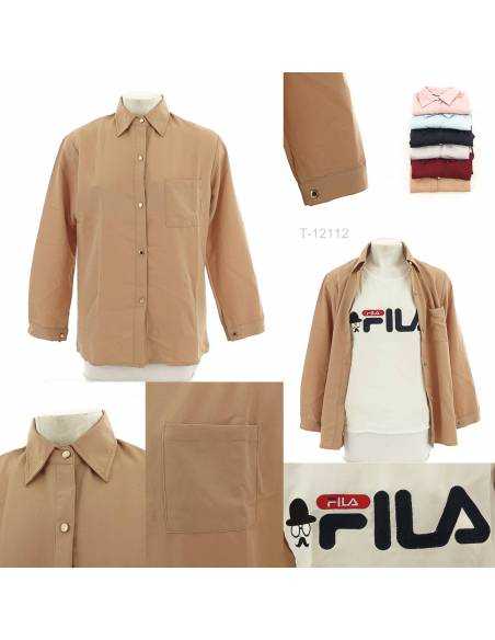 Kemeja Cewek + Daleman Lengan Panjang Mikka