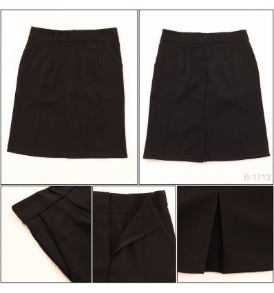Rok Formal Pendek Cewek Hitam Peter M