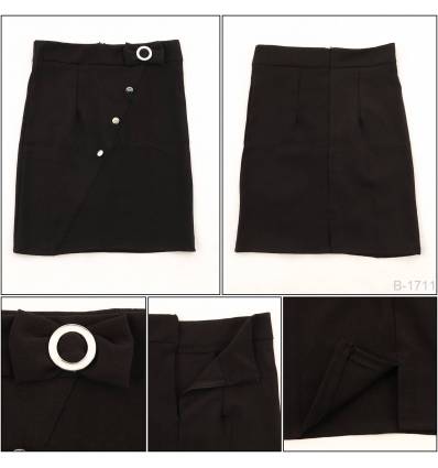 Rok Formal Pendek Cewek Hitam Peter L