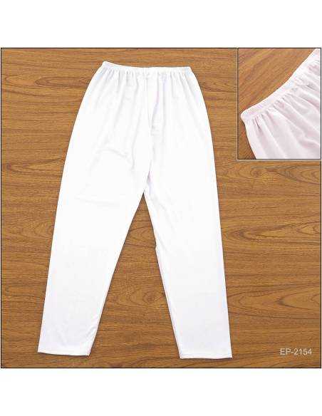 Celana Legging Cewk Putih Jumbo Lina