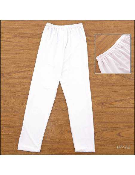 Celana Legging Panjang Cotton Cewek Putih Lina