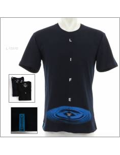 Kaos Oblong Cowok Lengan Pendek IE-BE M-XL