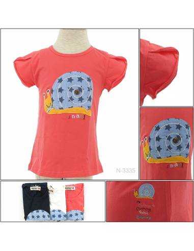 T-shirt/Kaos Oblong Anak Cewek Lengang Pendek...
