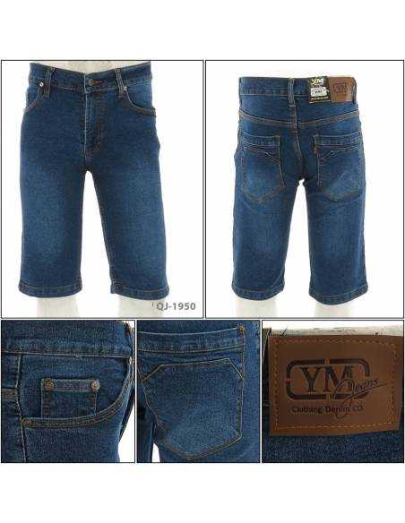 Celana Pendek Jeans Cowok Reguler YM 27-31