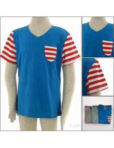 Kaos Oblong Anak Cowok Lengan Pendek KCC 10-12