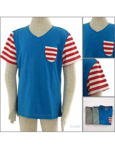 Kaos Oblong Anak Cowok Lengan Pendek KCC 10-12