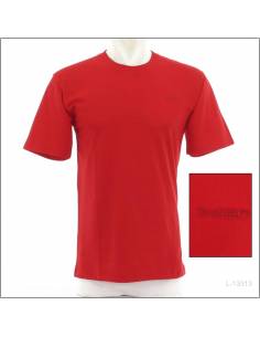 Kaos Oblong Cowok Polos Lengan Pendek Merah IEBE M-XL
