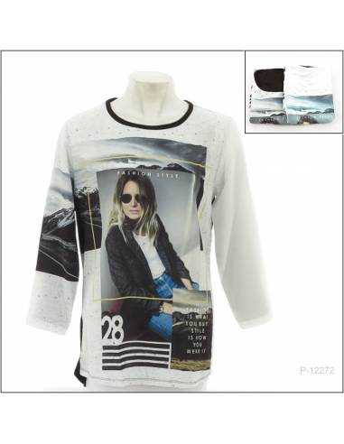 Kaos Oblong Cewek Lengan Panjang Lumeire