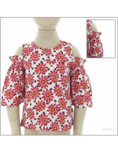 T-shirt/Atasan Anak Cewek Lengan 3/4 Sabrina Cressida 10-14