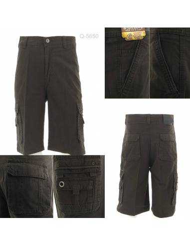 Celana 7/8 Cowok/Cargo Cowok Abu Tua MustEvan's...