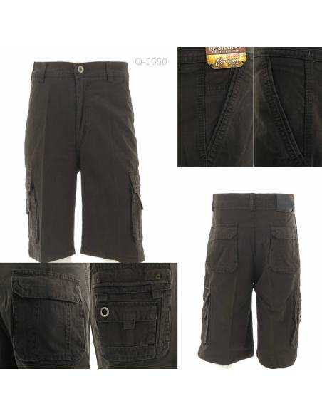 Celana 7/8 Cowok/Cargo Cowok Abu Tua MustEvan's 28-29