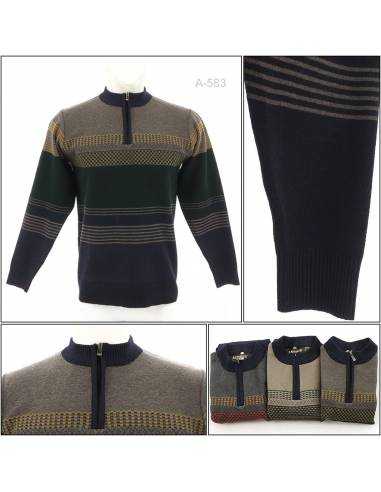 Jaket/Sweater Rajut Cowok/Cewek Alpheus M-XL