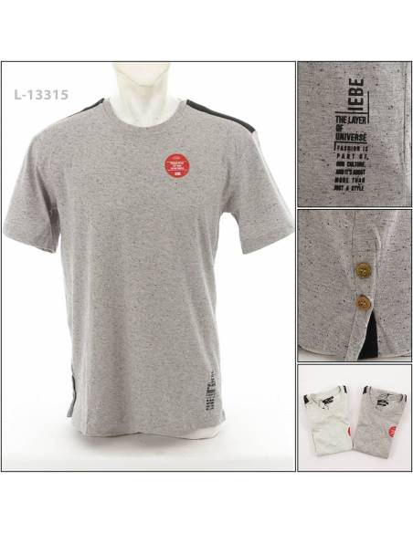 Kaos Oblong Cowok Lengan Pendek Iebe M-XL