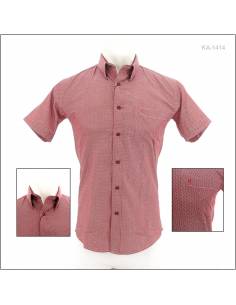 Kemeja Formal Slim Fit Cowok Lengan Pendek Rita Ricci...