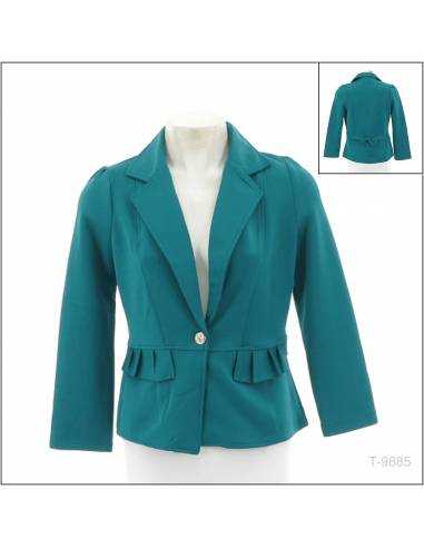 Blazer Cewek Pita Belakang Lengan Panjang Wei...