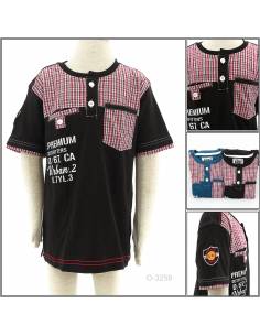 Kaos Oblong Anak Cowok Lengan Pendek Audi 4-8