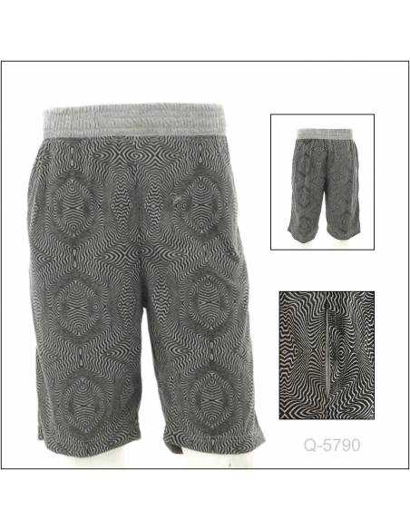 Celana Pendek Kolor Cowok  Abu-Abu FreeLine M-XL