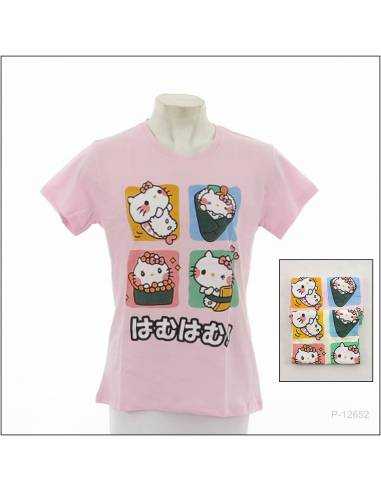 Kaos Oblong Cewek Lengan Pendek Popsy