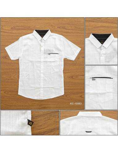 Kemeja Cowok Lengan Pendek Top Ten M-XL