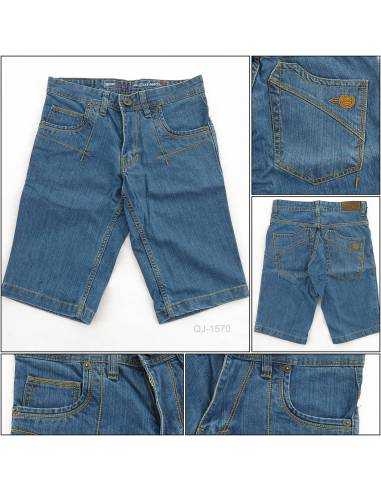 Celana Pendek Jeans Cowok Reguler Elviti 28