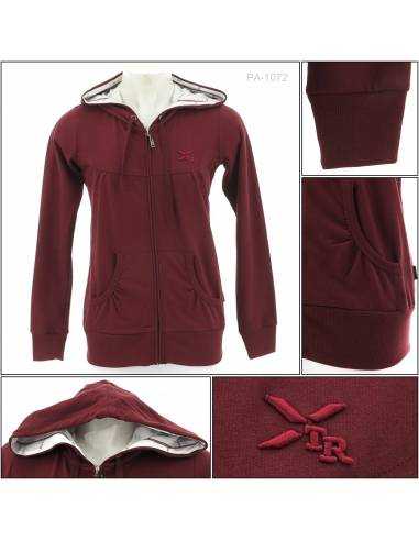 Jaket Jumper Hoodie Cewek Xe'tra S-L