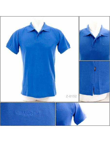 Kaos Kerah Cowok Polos Lengan Pendek MCB M-2XL