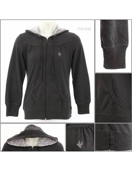 Jaket Jumper Hoodie Cewek Cardinal S-XL